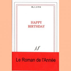 carte d'anniversaire le Roman de l'Année