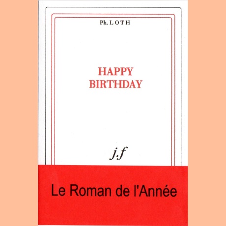 carte d'anniversaire le Roman de l'Année