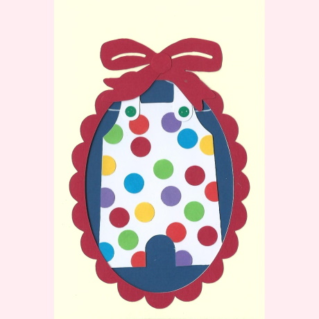 carte salopette enfant fond marine