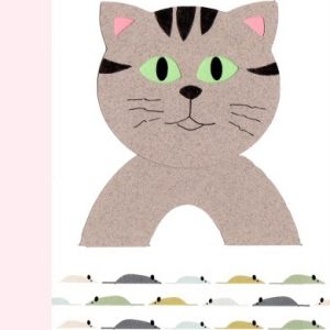 carte postale le chat