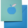 carte pomme bleue