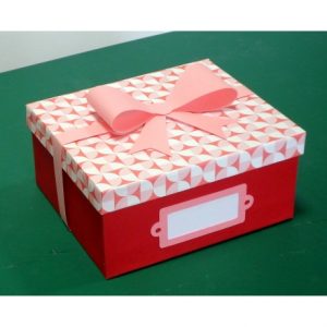 Boîte anniversaire fraisier