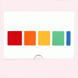 carte merci multicolore